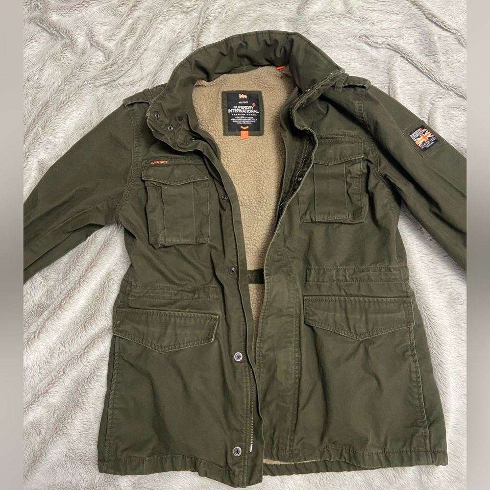 Super dry military jacket